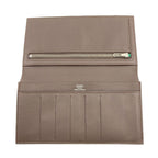 Hermes Citizen Twill Long Etain Silver Wallet Evercolor — view 4