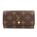 Louis Vuitton Porto Monnaie Zip Bifold Wallet Monogram Canvas