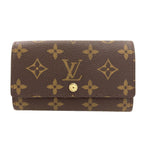 Louis Vuitton Porto Monnaie Zip Bifold Wallet Monogram Canvas
