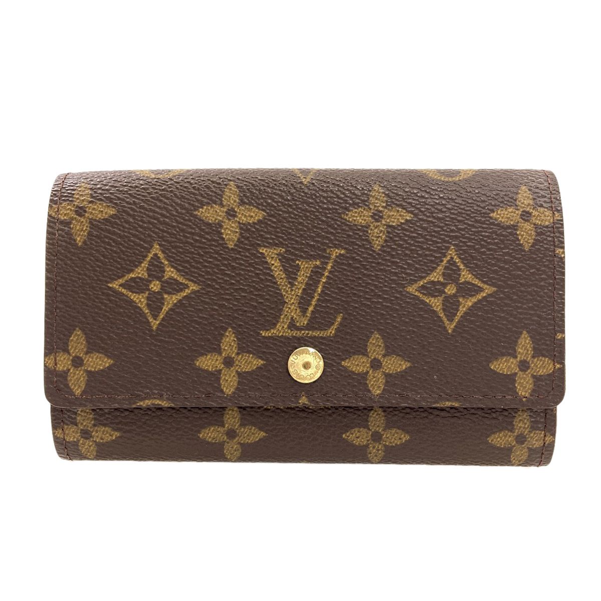 Louis Vuitton Porto Monnaie Zip Bifold Wallet Monogram Canvas