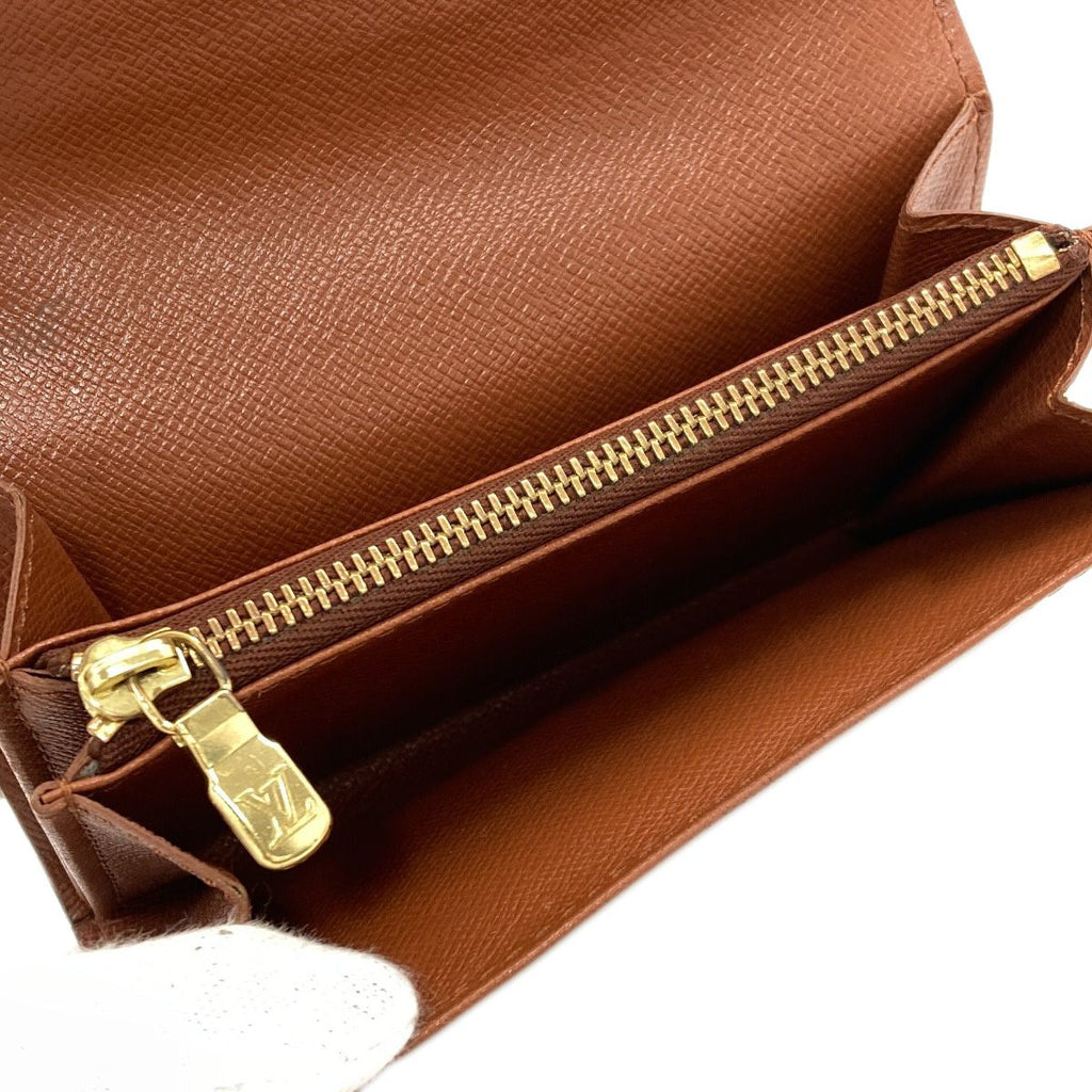 Louis Vuitton Porto Monnaie Zip Bifold Wallet Monogram Canvas — view 5