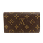 Louis Vuitton Porto Monnaie Zip Bifold Wallet Monogram Canvas — view 2