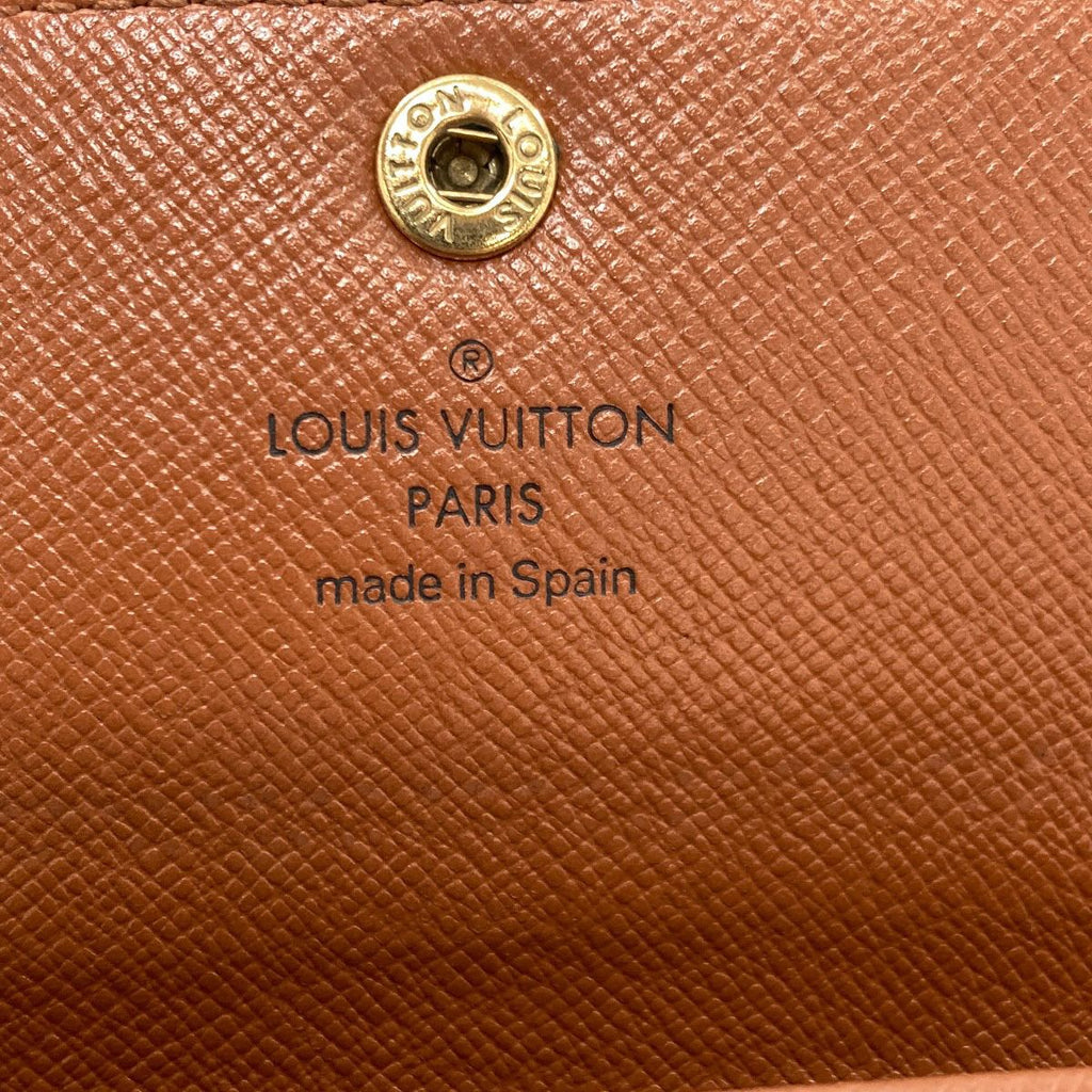 Louis Vuitton Porto Monnaie Zip Bifold Wallet Monogram Canvas — view 7