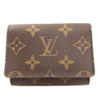 Louis Vuitton Envelope Business Card Holder Case Monogram Canvas