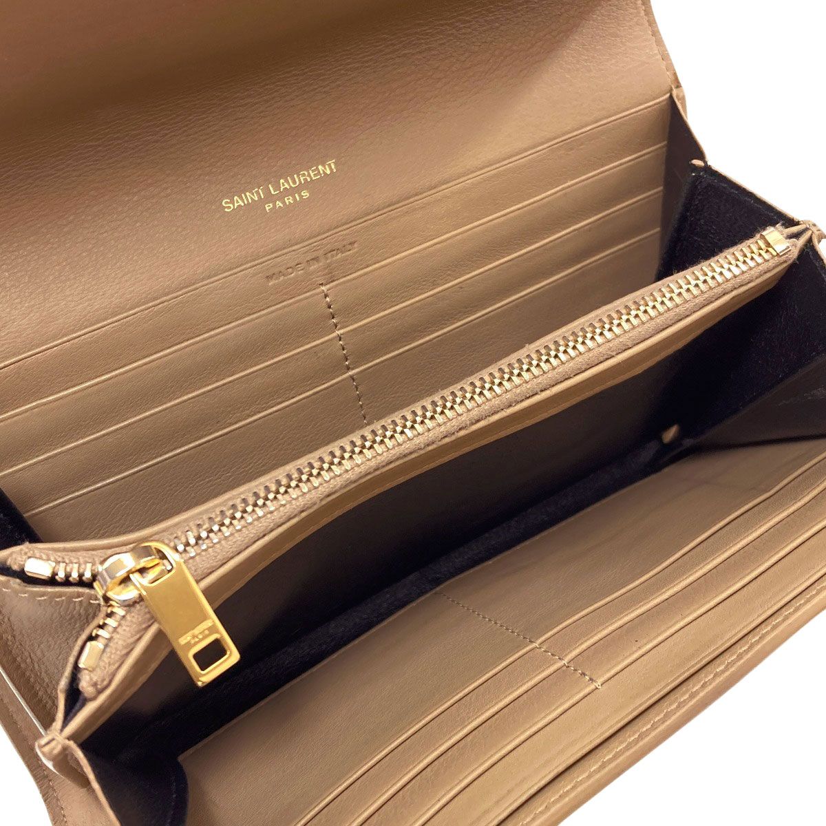 Saint Laurent Cassandra Wallet Leather — view 5