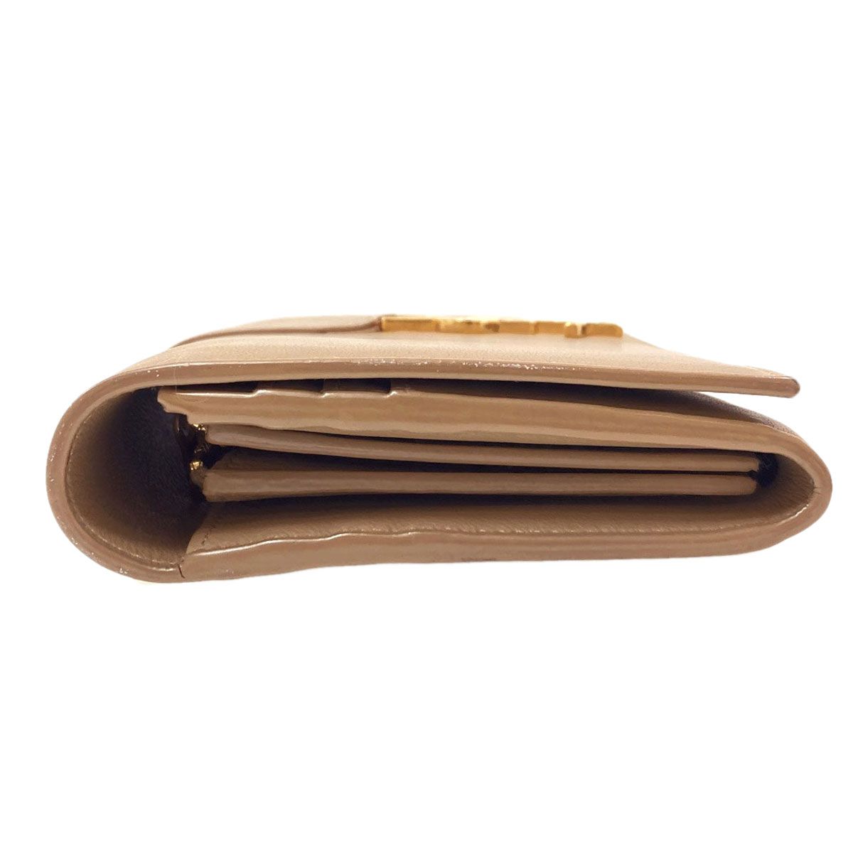 Saint Laurent Cassandra Wallet Leather — view 3