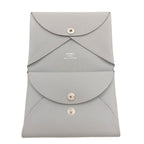 Hermes Kaldi Duo Silver Card Case Epsom — view 4