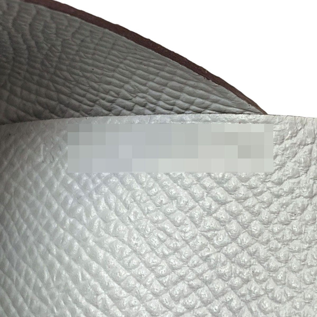 Hermes Kaldi Duo Silver Card Case Epsom — view 7
