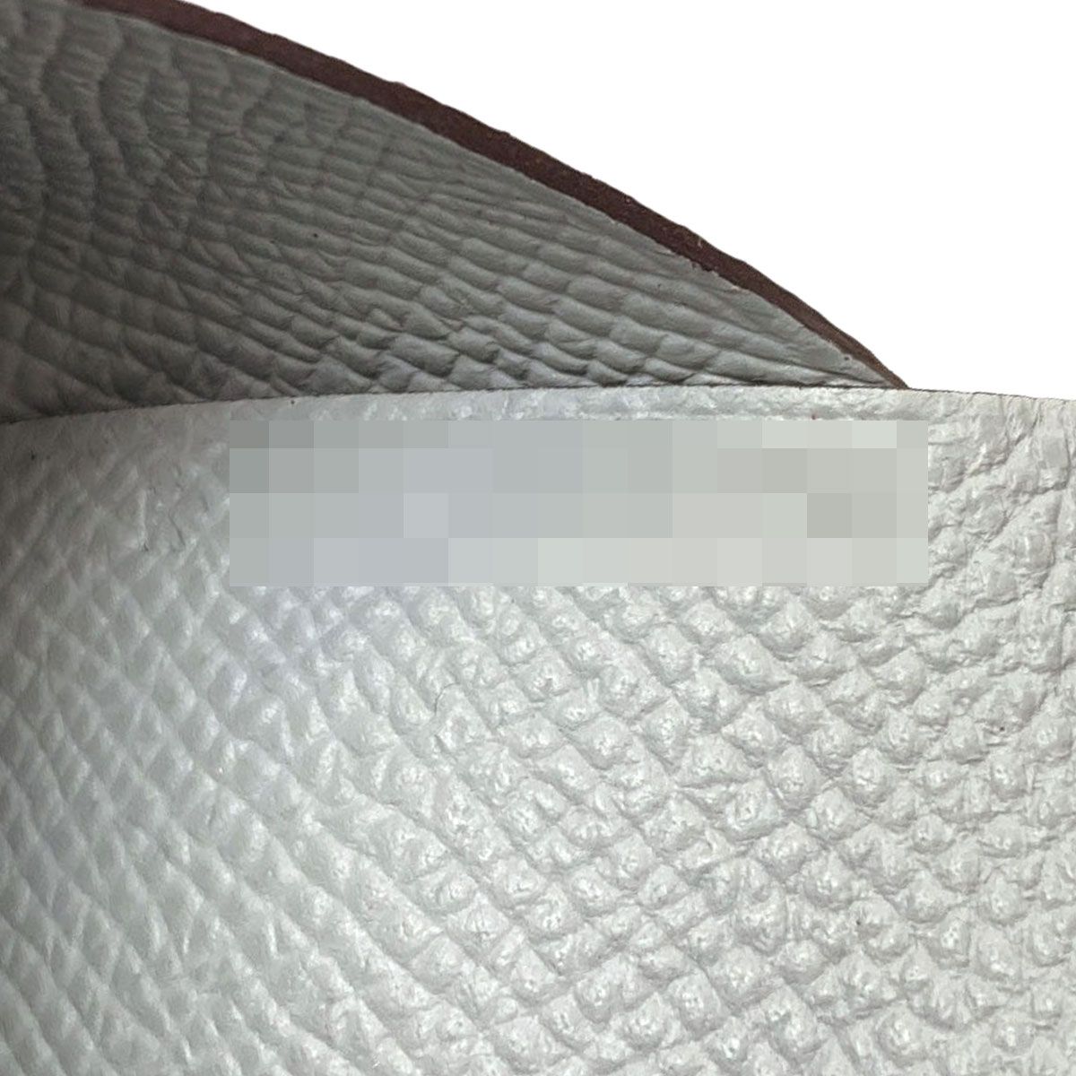 Hermes Kaldi Duo Silver Card Case Epsom — view 7