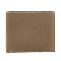 Hermes Citizen Twill Compact Silk'in Etaupe Bifold Wallet Taurillon Clemence