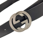 Gucci Interlocking G Belt Leather — view 4