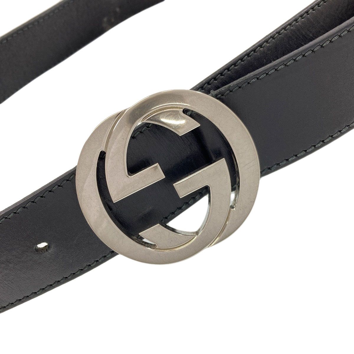 Gucci Interlocking G Belt Leather — view 4