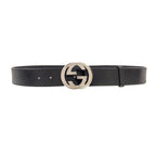 Gucci Interlocking G Belt Leather