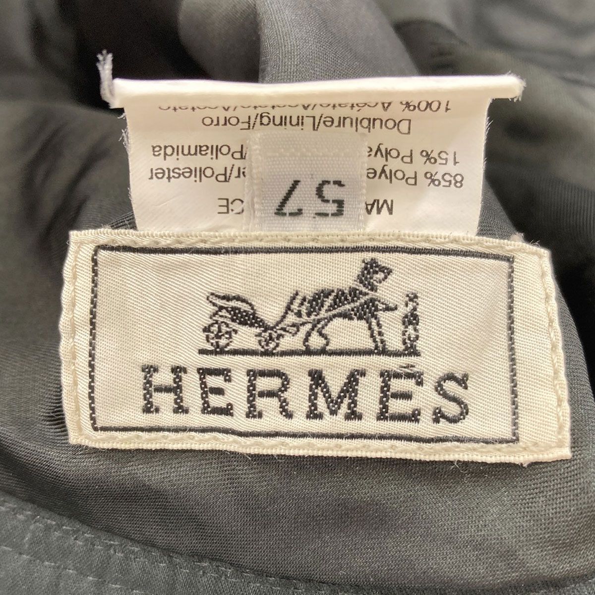 Hermes Bucket Hat Polyester — view 5