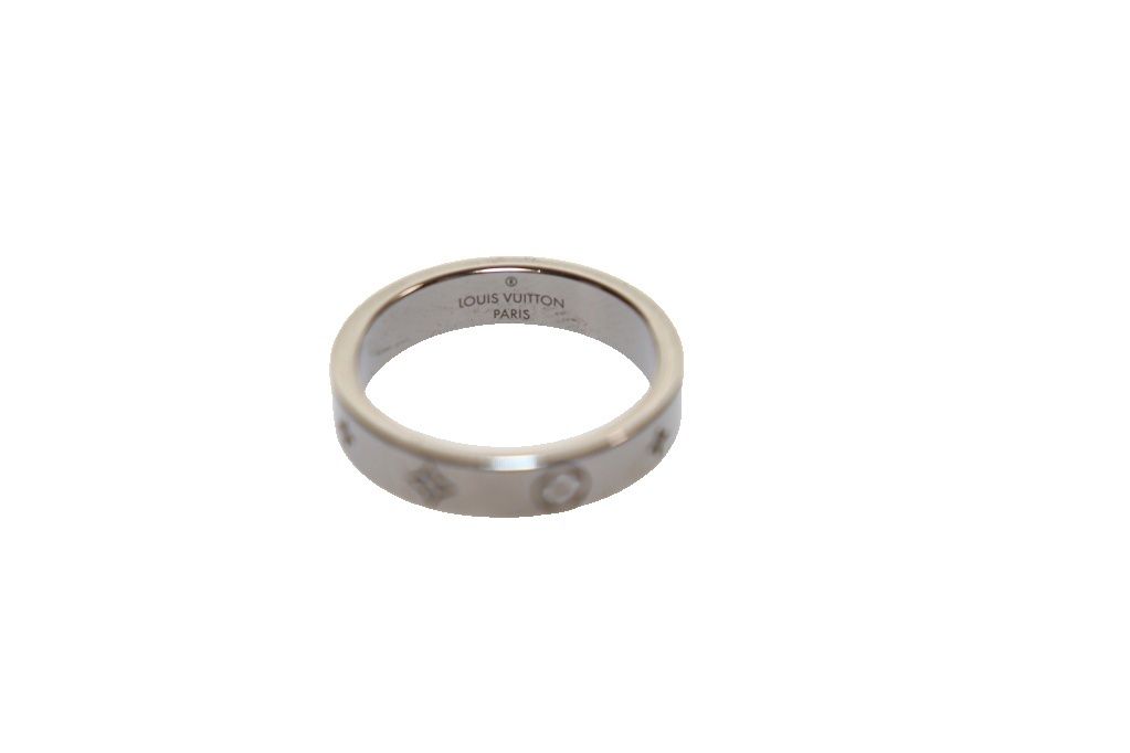 Louis Vuitton Bague You and Me Ring Silver Colored — view 4