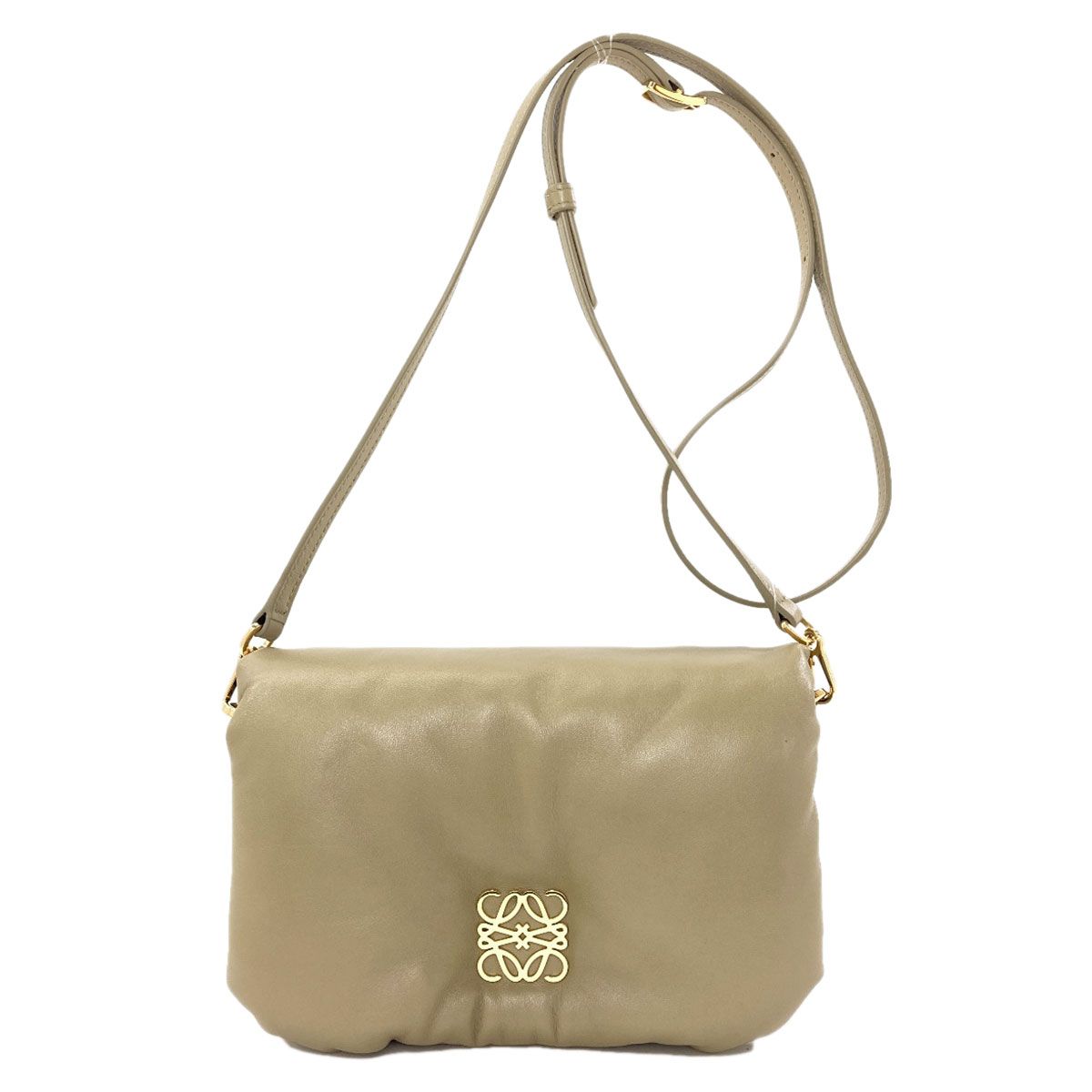 Loewe Puffer Goya Shoulder Bag Shiny Napa Lambskin