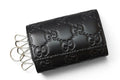 Gucci Key Case Key Holder Guccissima Leather Black