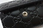 Gucci Key Case Key Holder Guccissima Leather Black — view 6