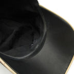 Louis Vuitton Cap LV Get Ready Monogram Leather Silk Blend Baseball Cap Hat — view 7