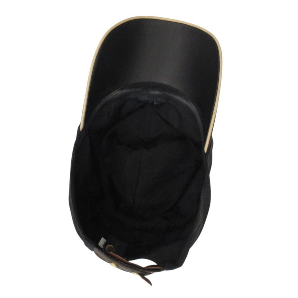 Louis Vuitton Cap LV Get Ready Monogram Leather Silk Blend Baseball Cap Hat — view 6