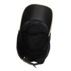 Louis Vuitton Cap LV Get Ready Monogram Leather Silk Blend Baseball Cap Hat — view 6
