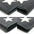 Saint Laurent Star Motif Bifold Wallet Black — view 7