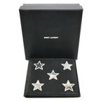 Saint Laurent Star Motif Bifold Wallet Black — view 8