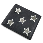 Saint Laurent Star Motif Bifold Wallet Black — view 2