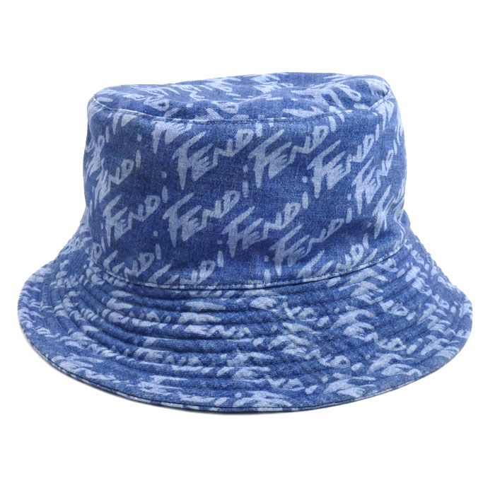 Fendi Bucket Hat Blue — view 2