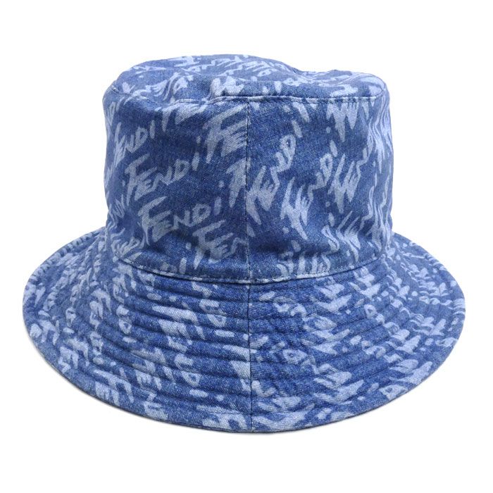 Fendi Bucket Hat Blue — view 3