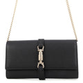 Gucci Chain Wallet Jackie 1961 Leather Black Shoulder Bag