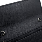 Gucci Chain Wallet Jackie 1961 Leather Black Shoulder Bag — view 7