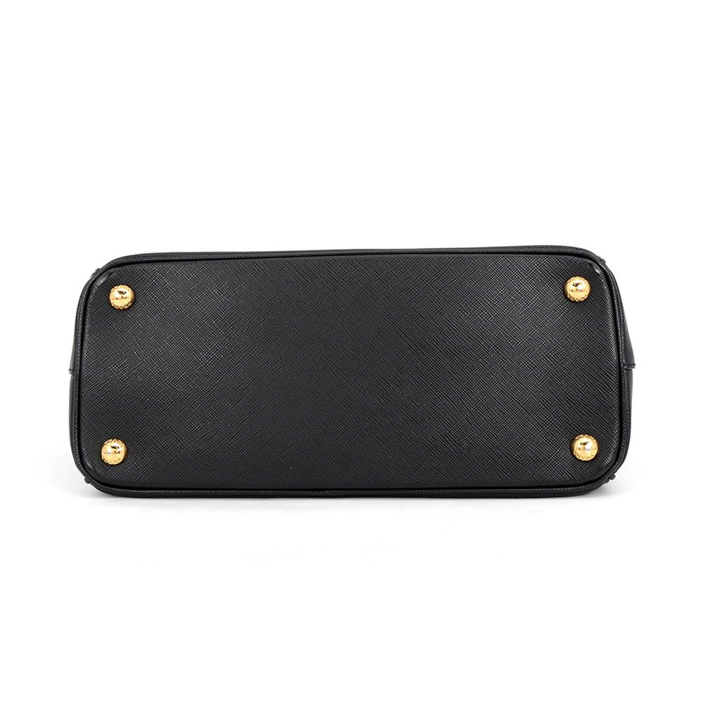 Prada Saffiano Galleria 2-Way Shoulder Bag Black — view 3