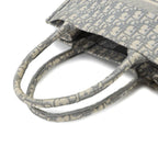 Dior Oblique Book Tote Bag Medium Canvas Gray — view 5