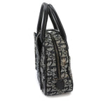 Dior Trotter Double Saddle Hand Bag Canvas Leather Black — view 3
