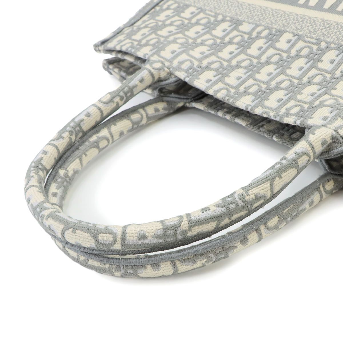 Dior Toile de Jouy Book Tote Bag Medium Canvas Gray — view 5