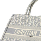 Dior Toile de Jouy Book Tote Bag Medium Canvas Gray — view 8