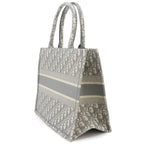Dior Toile de Jouy Book Tote Bag Medium Canvas Gray — view 3