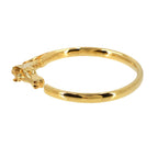 Hermes Cheval Horse Bangle Gold Bracelet — view 4