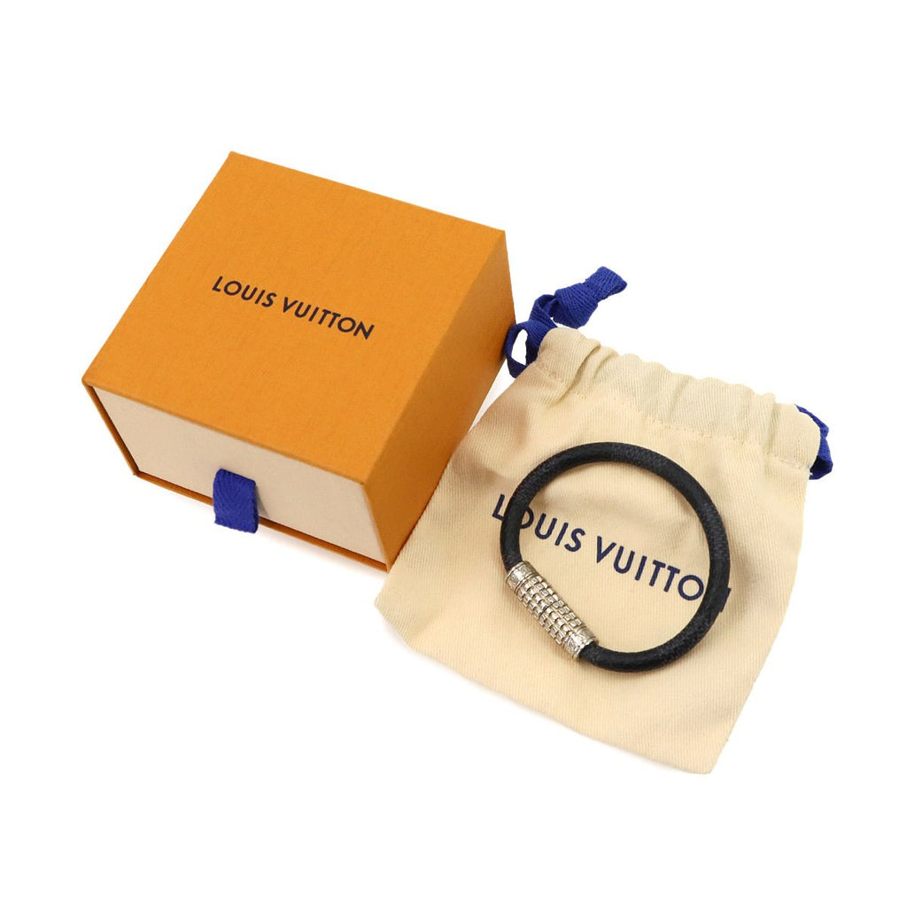 Louis Vuitton Damier Graphite Bracelet Digit Bangle — view 2