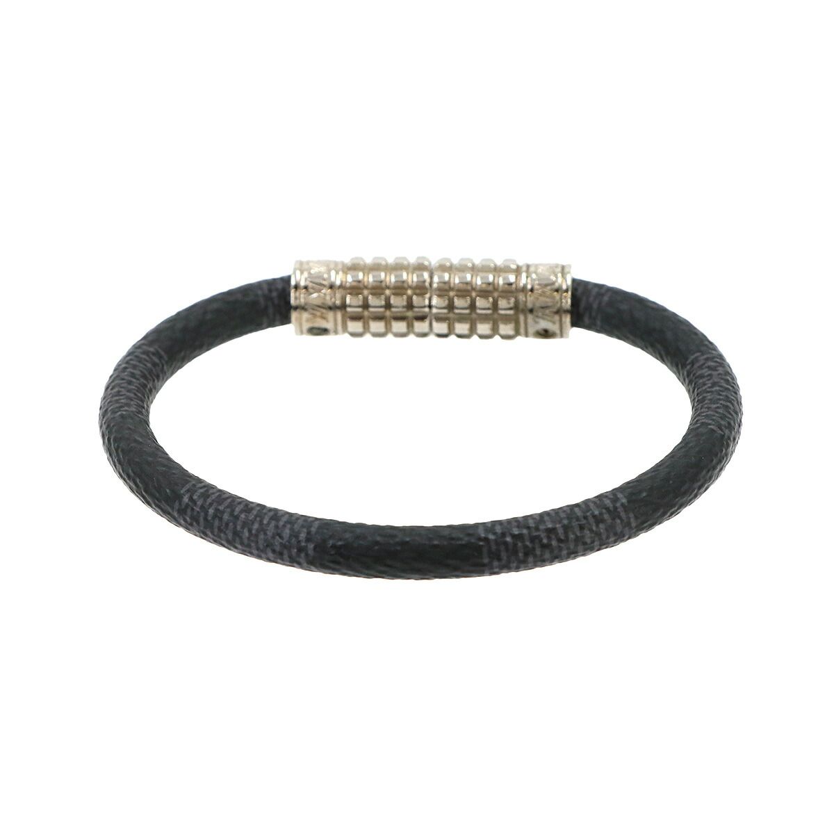 Louis Vuitton Damier Graphite Bracelet Digit Bangle — view 3