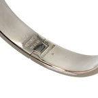 Hermes Clic H GM Bangle Black Silver Bracelet — view 6