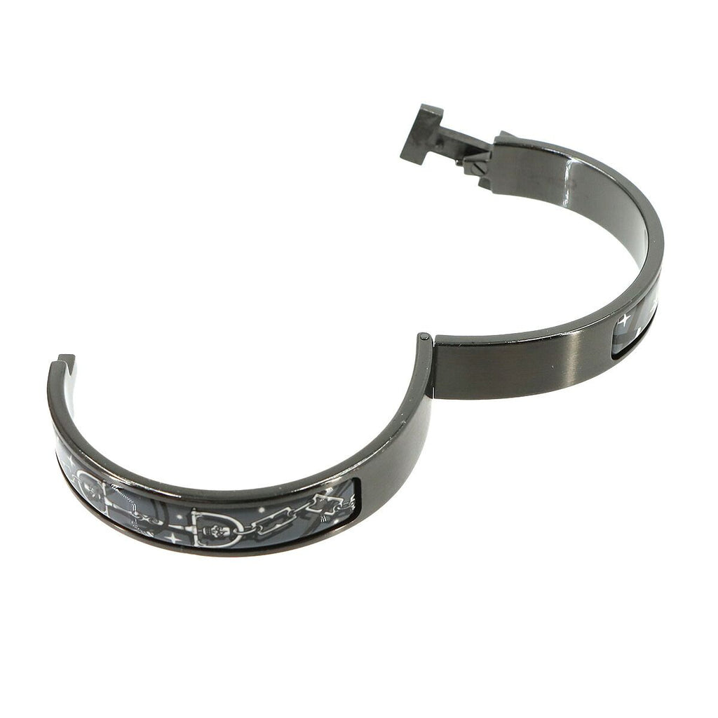 Hermes Clic HH T6 Bangle C'est la Fete Grand Classic So Black Bracelet — view 5