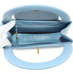 Chanel Kelly Hand Bag Lambskin Light Blue Gold Bag — view 6
