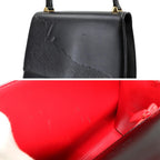 Louis Vuitton Opera Athens Hand Bag Leather Noir Black Gold — view 8