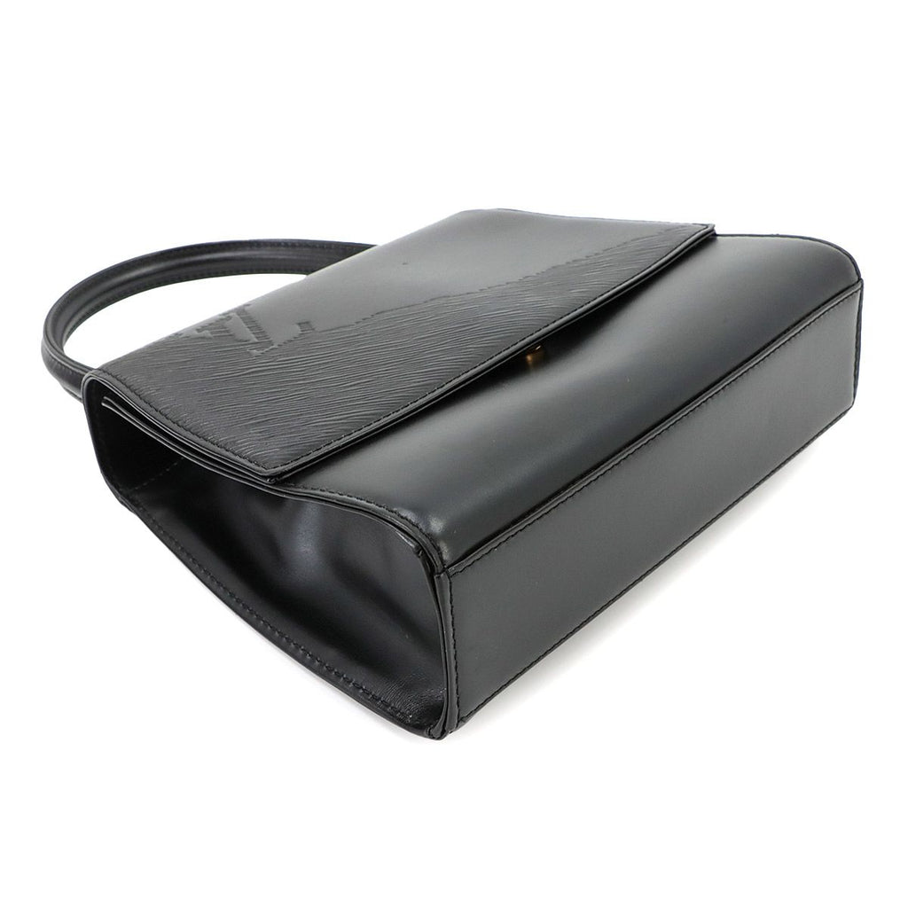 Louis Vuitton Opera Athens Hand Bag Leather Noir Black Gold — view 4