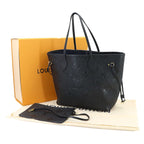 Louis Vuitton Monogram Empreinte Neverfull MM Tote Bag Leather Noir — view 2