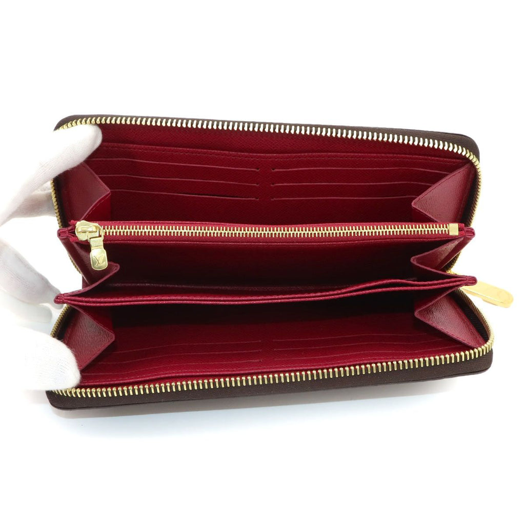 Louis Vuitton Monogram Zippy Wallet Zip Around Fuchsia — view 6