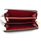 Louis Vuitton Monogram Zippy Wallet Zip Around Fuchsia — view 6