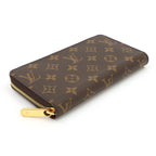 Louis Vuitton Monogram Zippy Wallet Zip Around Fuchsia — view 5